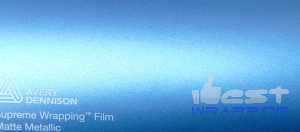 Avery dennison supreme wrapping film matte metallic frosty blue as9070001